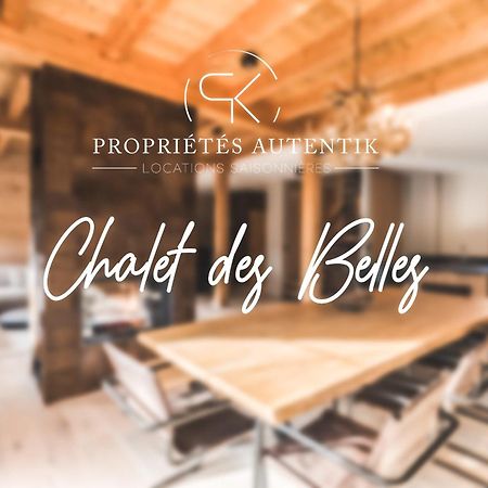 Le Chalet Des Belles - A Brand New Half-Chalet Perfect For A Family Break Villa Praz-sur-Arly Exterior foto